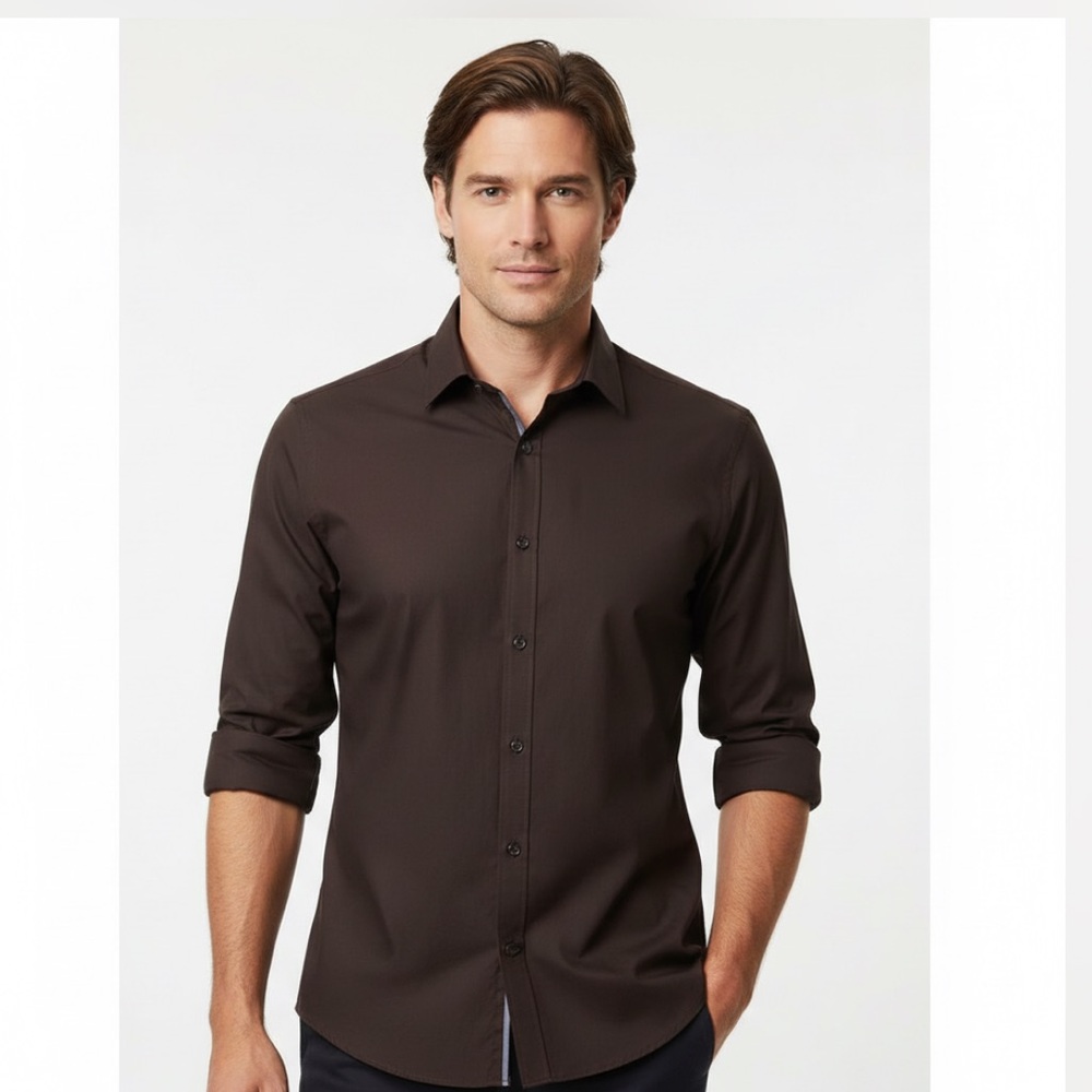 Men's Designer Brown shirt